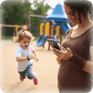Children's heart rate and location control