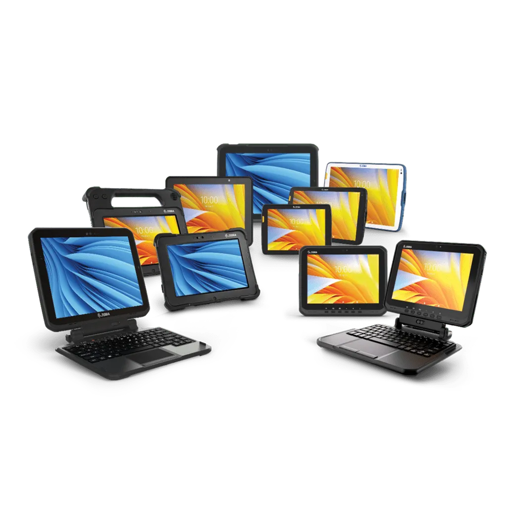 Tablette robuste Zebra ET40 pour le suivi des participants